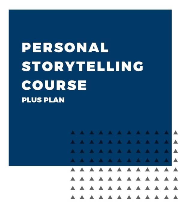 An image displaying text which is the title of the course: Personal Storytelling Training