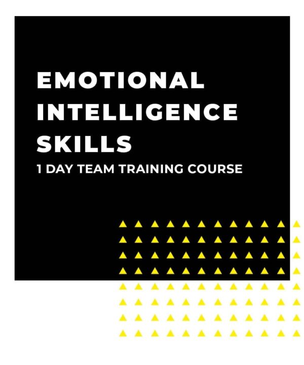 Emotional Intelligence Skills 1 Day Team Training - EdgeMind Solutions An image displaying text which is the title of the course: Emotional Intelligence Skills 1 Day Team Training
